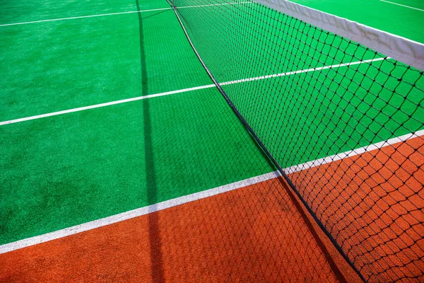 テニスコートスポーツスポーツフィットネスライフスタイルコンセプト — ストック写真