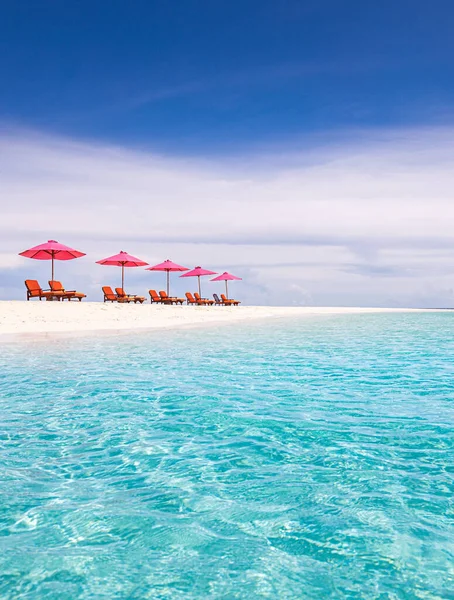 Pantai Tropis Yang Indah Konsep Perjalanan — Stok Foto