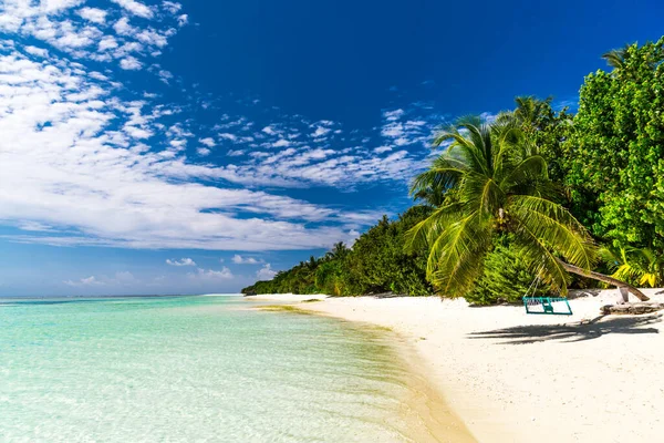 Vacker Tropisk Strand Resebegrepp — Stockfoto