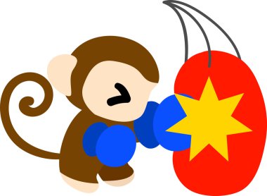 Güzel maymun, çizim