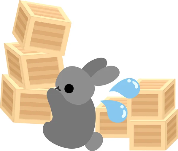 Pretty Little Rabbits — Stock Vector
