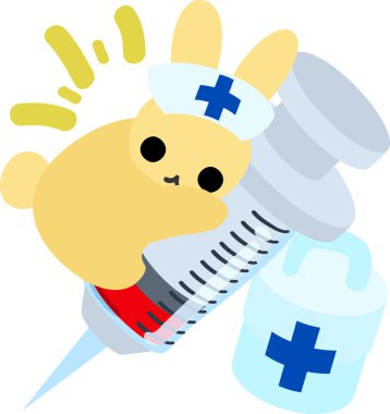 Sevimli küçük tavşan