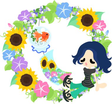 Yaz anıları, çizim