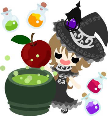 Sevimli çizgi film gösterimi