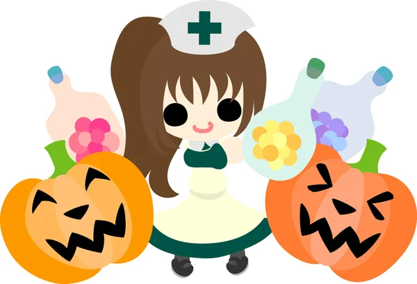 L'illustration d'Halloween — Image vectorielle