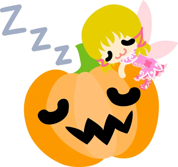 A Halloween-illusztráció — Stock Vector