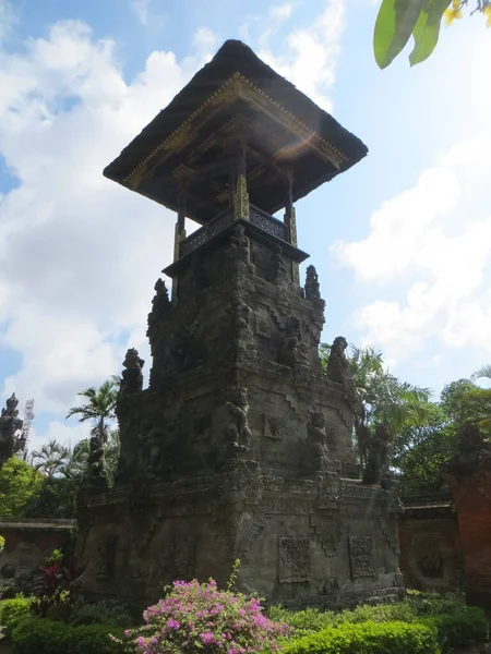Denpasar Indonésie Října 2019 Balijská Kamenná Socha Muzeu Bali — Stock fotografie