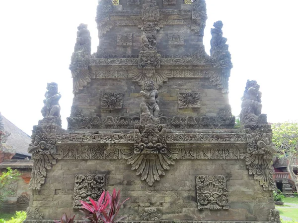 Denpasar Indonesia Octubre 2019 Escultura Piedra Balinesa Museo Bali —  Fotos de Stock