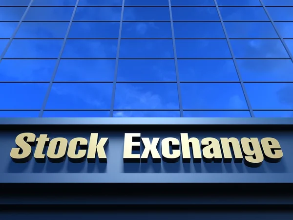 Börsenbau — Stockfoto
