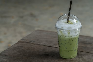 buz matcha yeşil çay