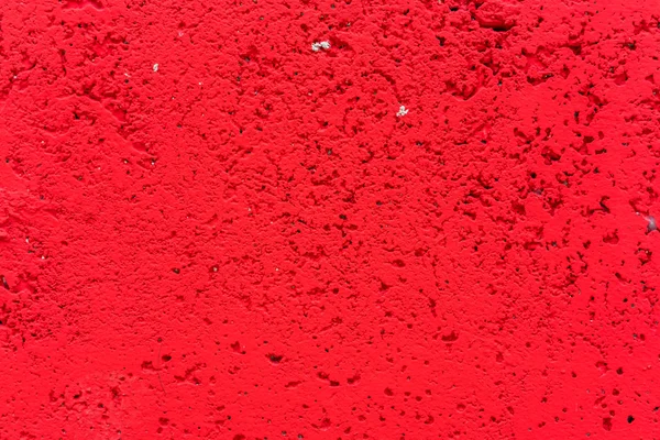 Röd betongvägg — Stockfoto