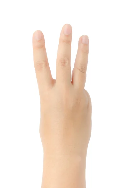 Hand sign — 스톡 사진