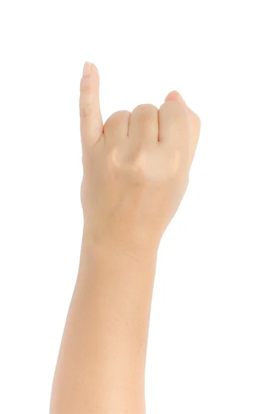 Ręka znak — Zdjęcie stockowe
