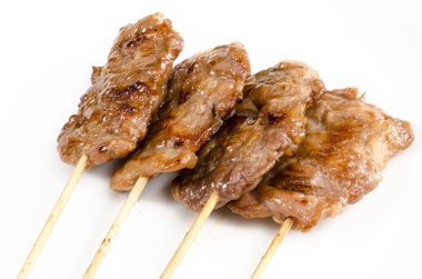 Kızarmış domuz eti.