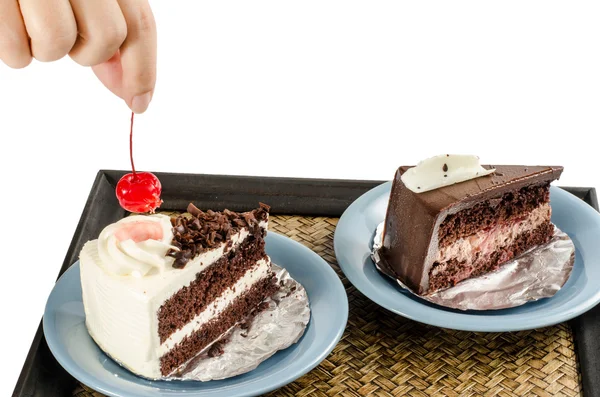 Pastel de chocolate — Foto de Stock