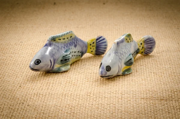 Pesce di ceramica — Foto Stock