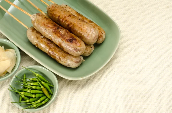 Salsiccia tailandese — Foto Stock