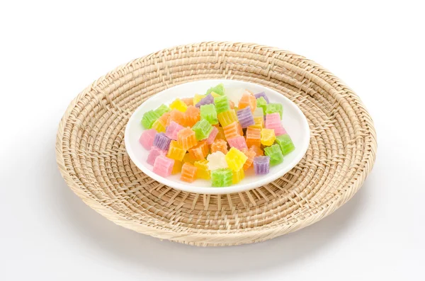 Krispiga gelé Thai dessert — Stockfoto