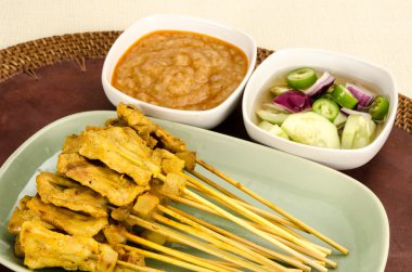 ızgara domuz eti satay