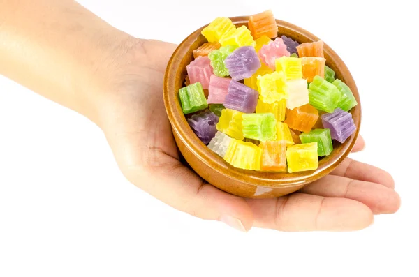 Thai sweetmeat, Thai dessert — Stock Photo, Image