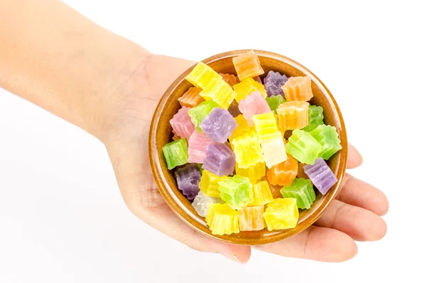 Thailändska sweetmeat, thailändsk efterrätt — Stockfoto