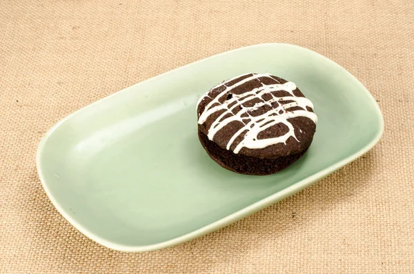 Pastel de galletas de chocolate —  Fotos de Stock