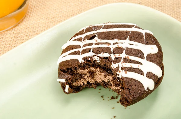 Pastel de galletas de chocolate —  Fotos de Stock