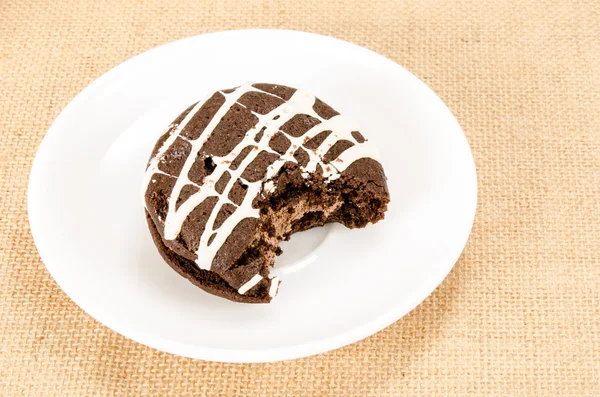 Pastel de galletas de chocolate —  Fotos de Stock