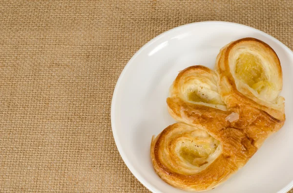 Pineapple danish pastry — Stock Photo, Image