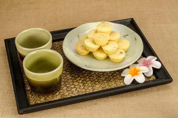 Pineapple cup cookie — Stock Photo, Image