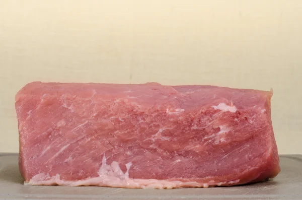 生猪肉 — 图库照片