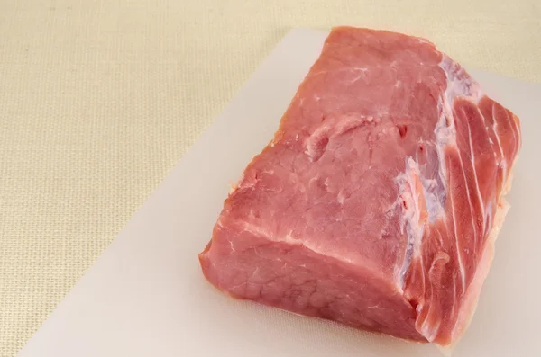 Rohes Schweinefleisch — Stockfoto