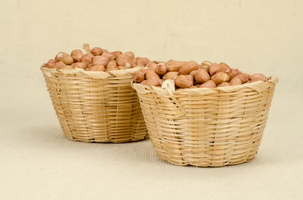 Rohe Erdnüsse — Stockfoto