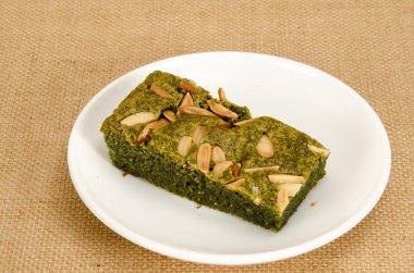 yeşil çay pasta