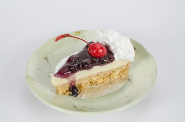 Yaban mersinli cheesecake