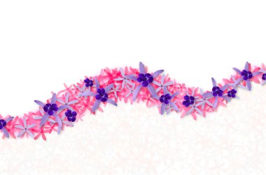 mor çiçekler arka plan