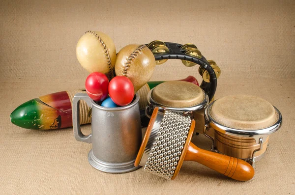 Instrumenty perkusyjne — Zdjęcie stockowe