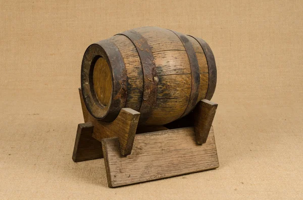 Old wooden barrel — Stock Photo, Image