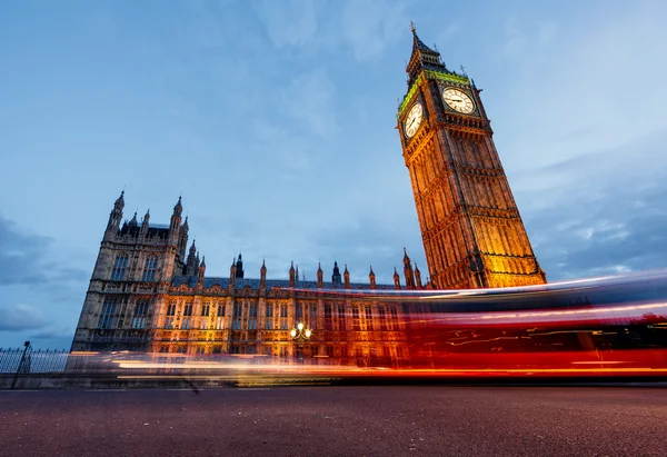 Big Ben w nocy, Londyn — Zdjęcie stockowe