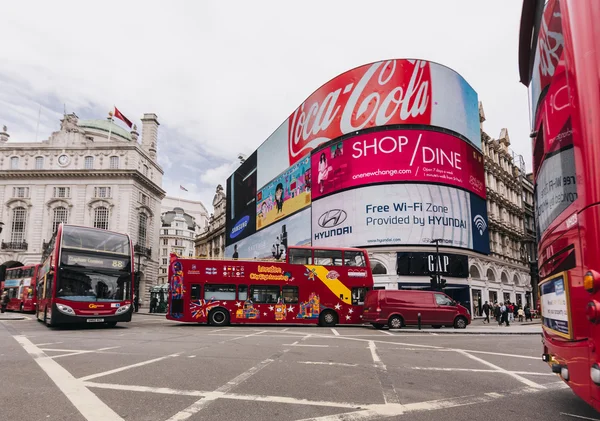 Piccadilly Circus, London — Stock Photo, Image