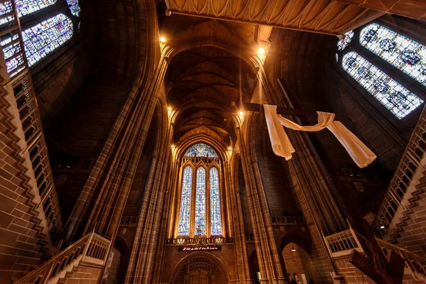 Belle cathédrale de Liverpool — Photo