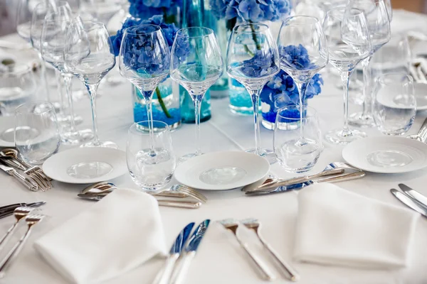 Wedding table setting — Stock Photo, Image