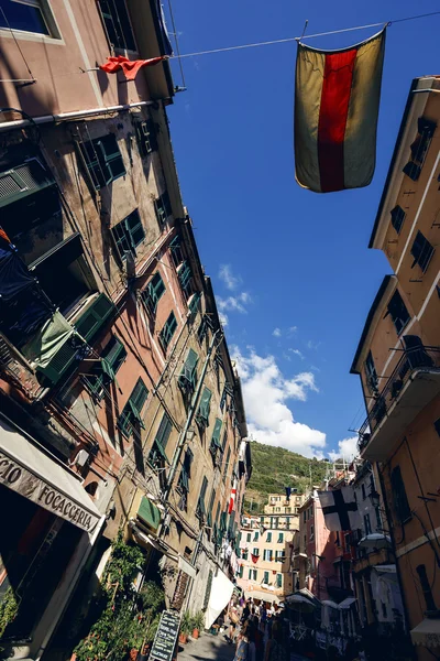 Vernazza arkitekturen — Stockfoto