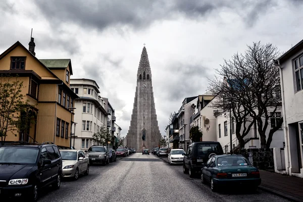 Hallgrímskirkja, Hallgrimskirkja main church — Stock Photo, Image