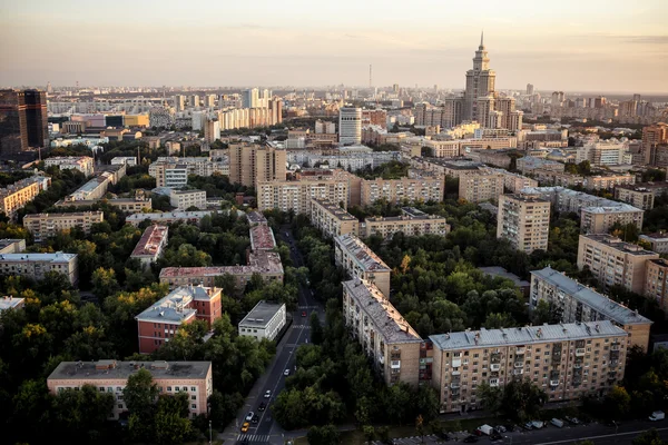 Moskou stadsgezicht — Stockfoto