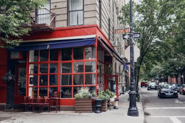 Manhattan'ın tipik sokak