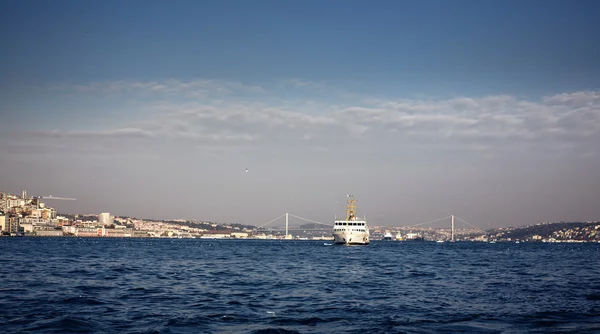 Wunderschönes panorama von Istanbul — Stockfoto