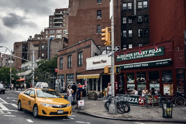Manhattan'ın tipik sokak