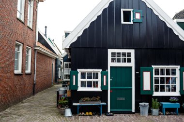 Amsterdam yakınındaki Marken Adası
