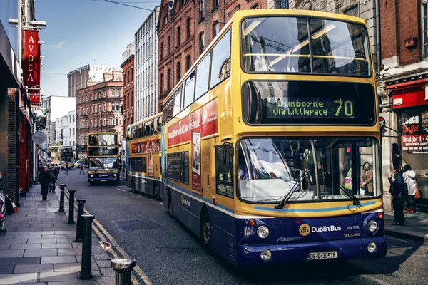 Straat in Dublin, Ierland — Stockfoto
